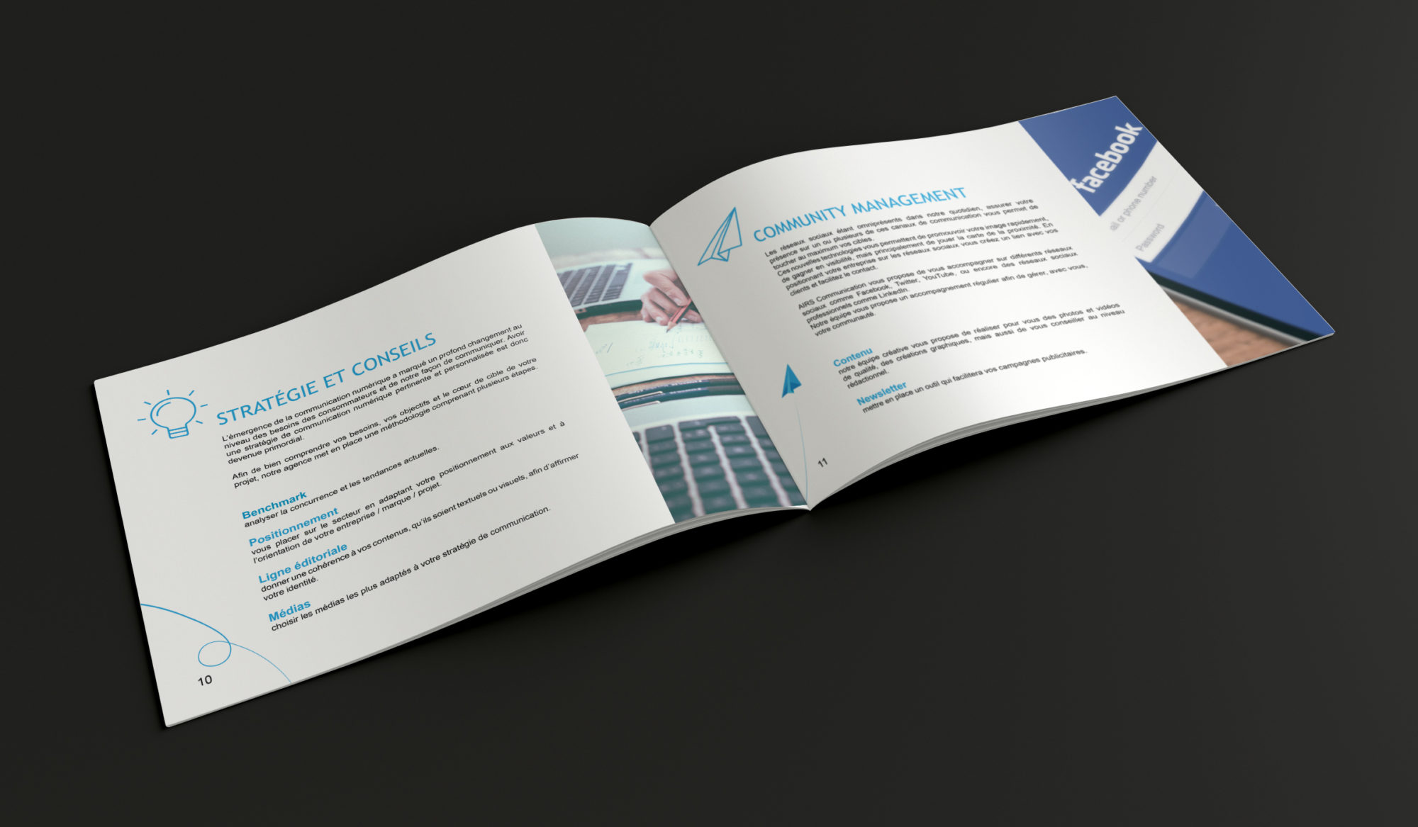 Brochure presentation